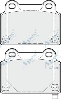 APEC BRAKING Jarrupala, levyjarru PAD1676